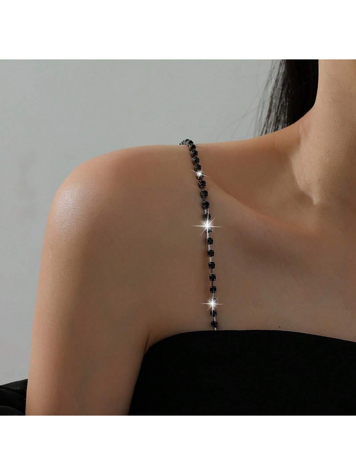 Body Jewelry Dress - Eleganckie regulowane ramiączka do biustonosza z