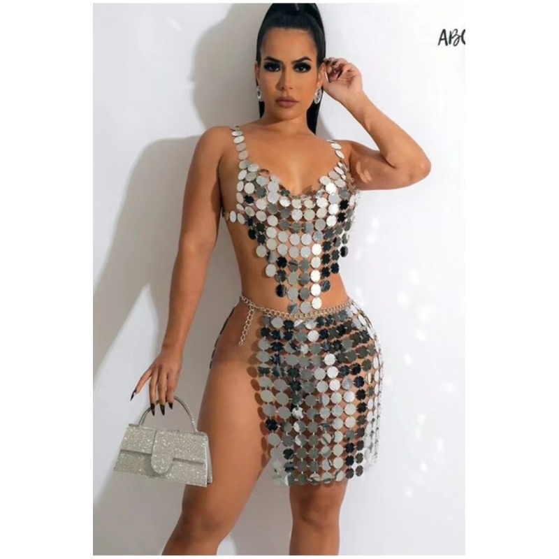Body Jewelry Vest - Biżuteria na ciało dla kobiet, kamizelka