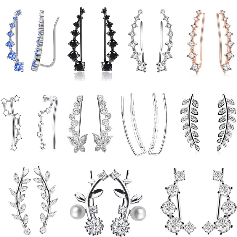 Body Jewelry Quality - 2 sztuk wysokiej jakości 7 kryształy