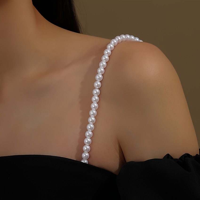Body Jewelry Dress - Elegancki, vintage'owy łańcuszek na ramię z