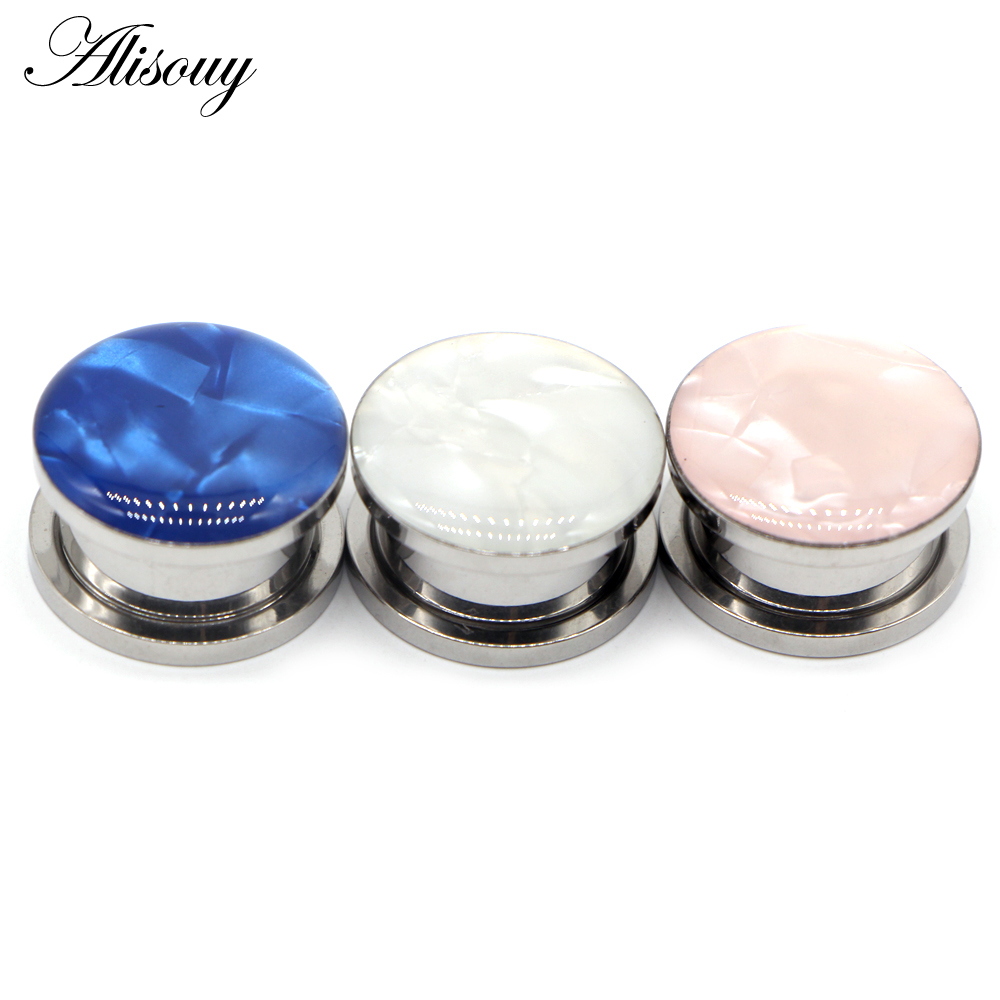 Body Jewelry Gauges - Alisouy 2 szt. Rozciągacze do uszu