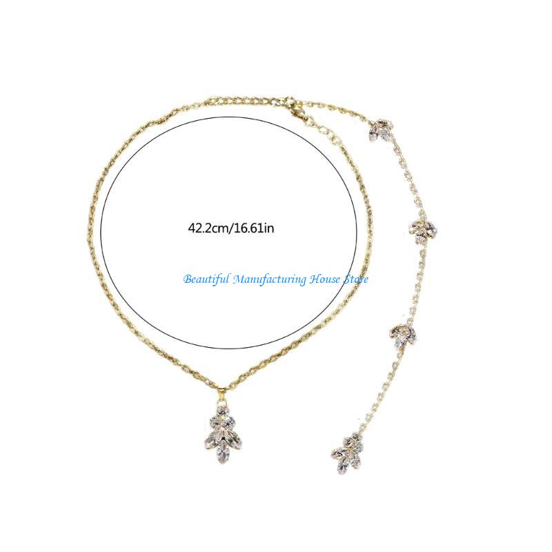 E56A dżetów dla nowożeńców pow – Body Jewelry Rhinestone recenzja i cena
