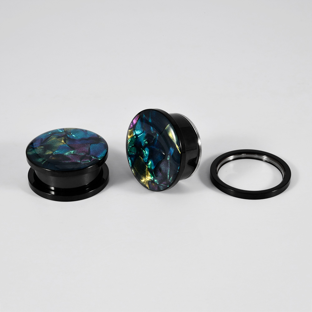 1PC stal nierdzewna Mix koloró – Body Jewelry Gauges recenzja i cena