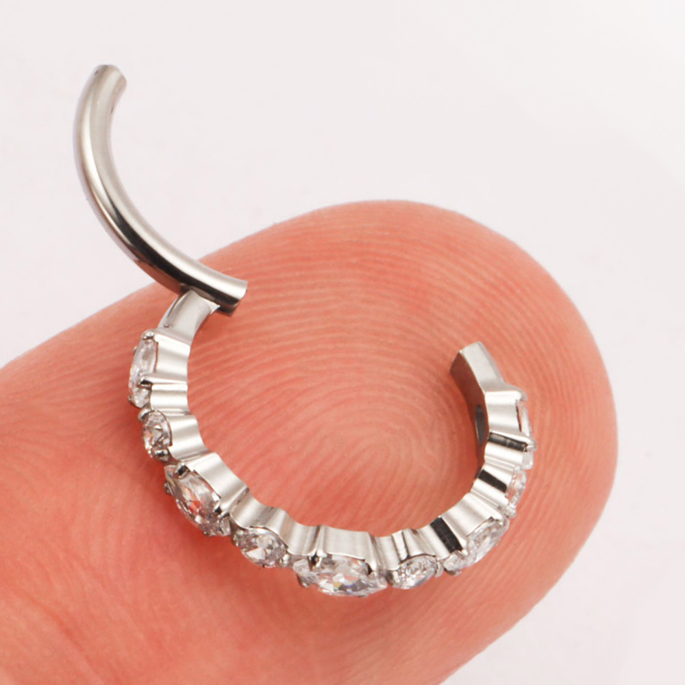 PUTITUP ASTM F136 G23 Tytanowy – Septum Clicker Ring recenzja i cena