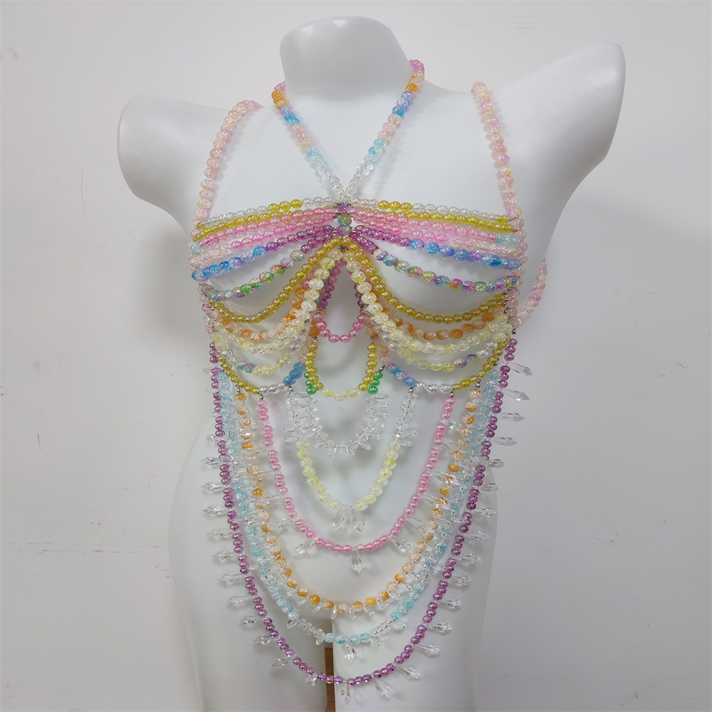 Kobieta biżuteria do ciała eur – Body Jewelry Vest recenzja i cena