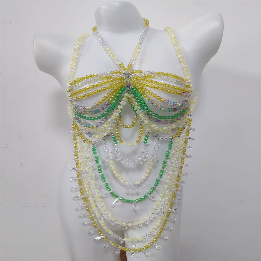 Kobieta biżuteria do ciała eur – Body Jewelry Vest recenzja i cena