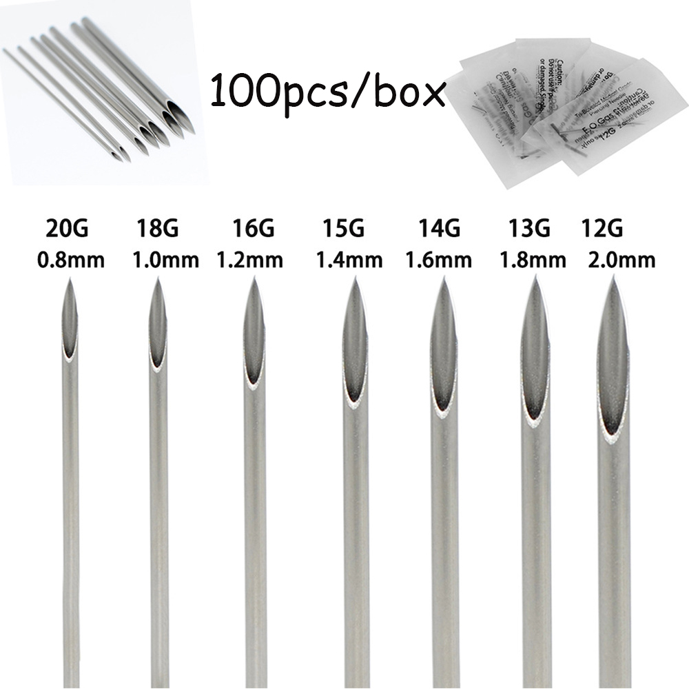 10-1000szt Igła do przekłuwani – Body Jewelry Tool recenzja i cena