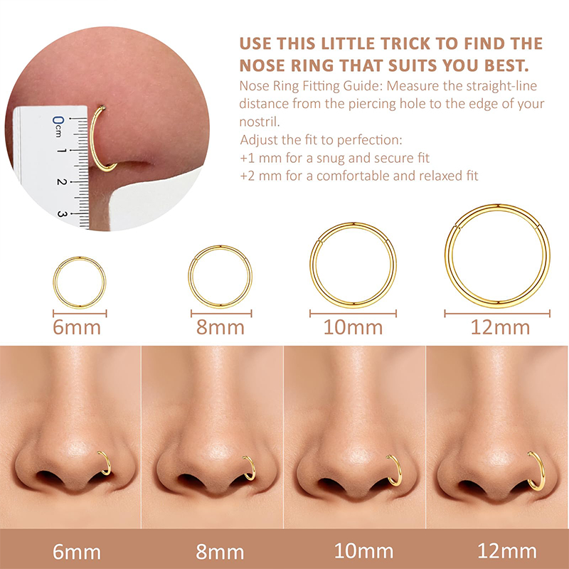 Kolczyk typu clicker ze stali  – Septum Clicker Ring recenzja i cena