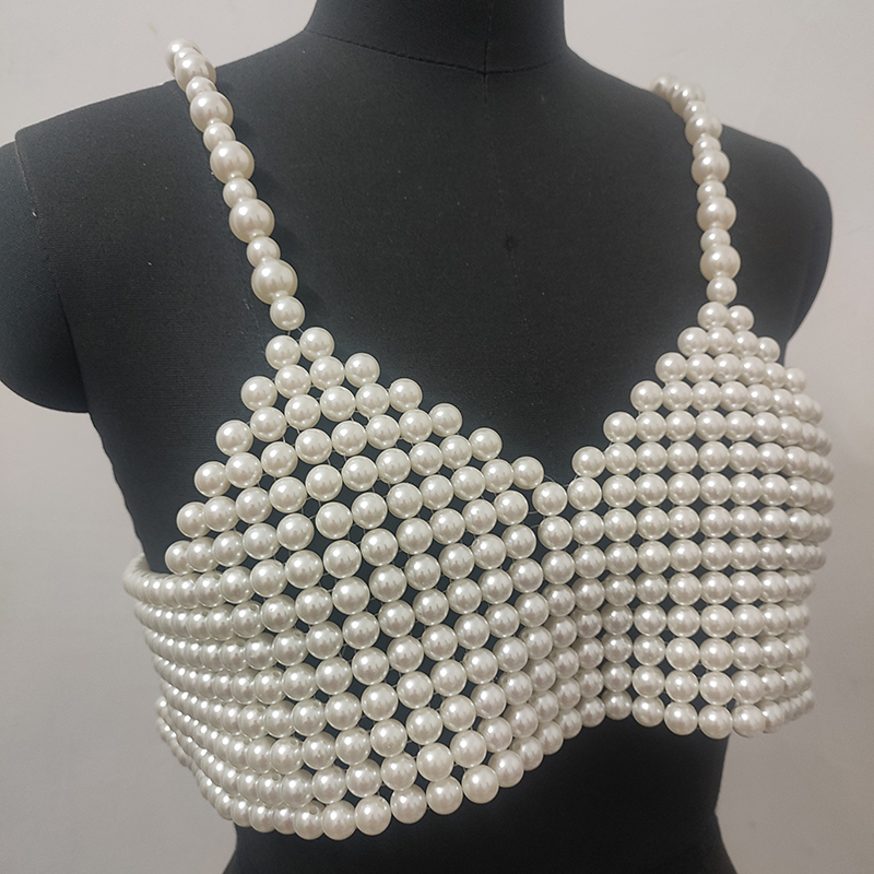 Zimowa damska perła wykonana r – Body Jewelry Vest recenzja i cena