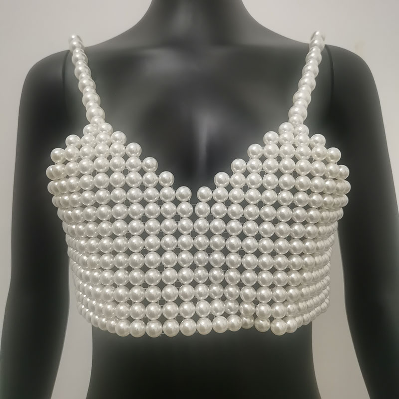 Zimowa damska perła wykonana r – Body Jewelry Vest recenzja i cena