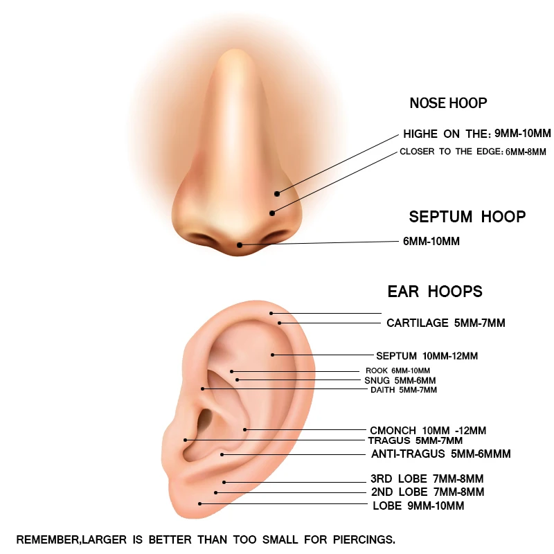 G23 tytanowe piercing kolczyki – Septum Clicker Ring recenzja i cena