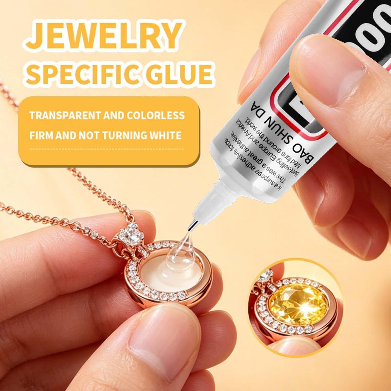 15 SZT. 15mL Klej B-7000 Przez – Body Jewelry Tool recenzja i cena
