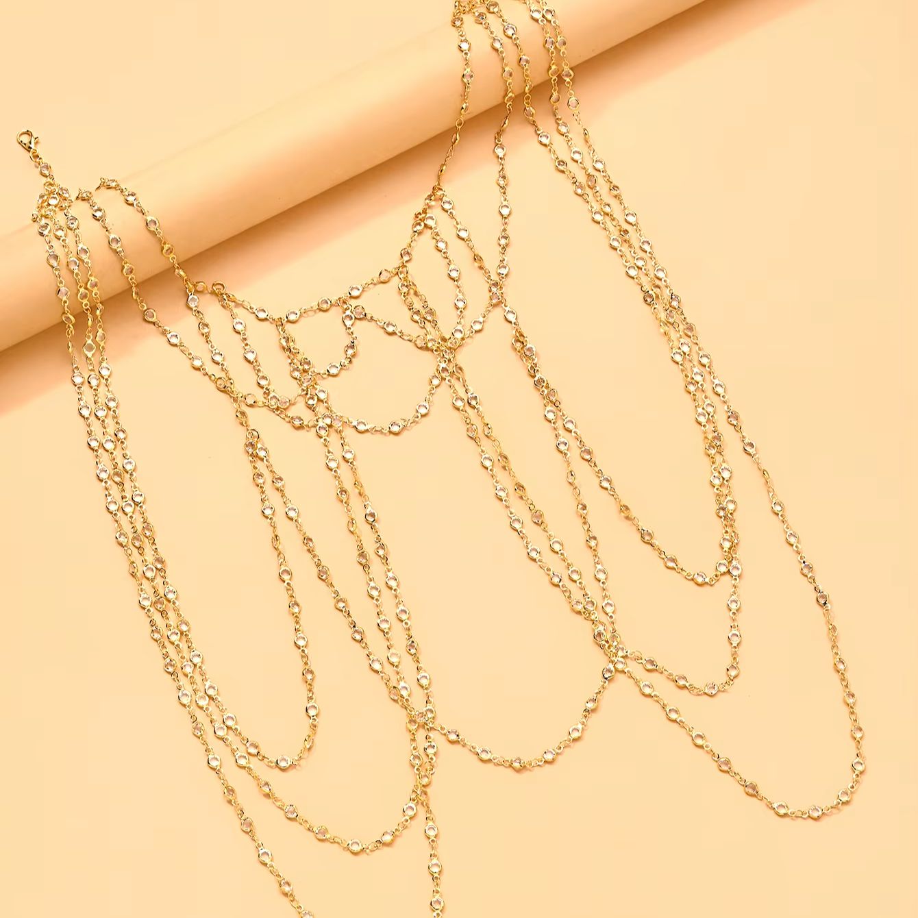 Złoty, posrebrzany, wielowarst – Body Jewelry For Women recenzja i cena