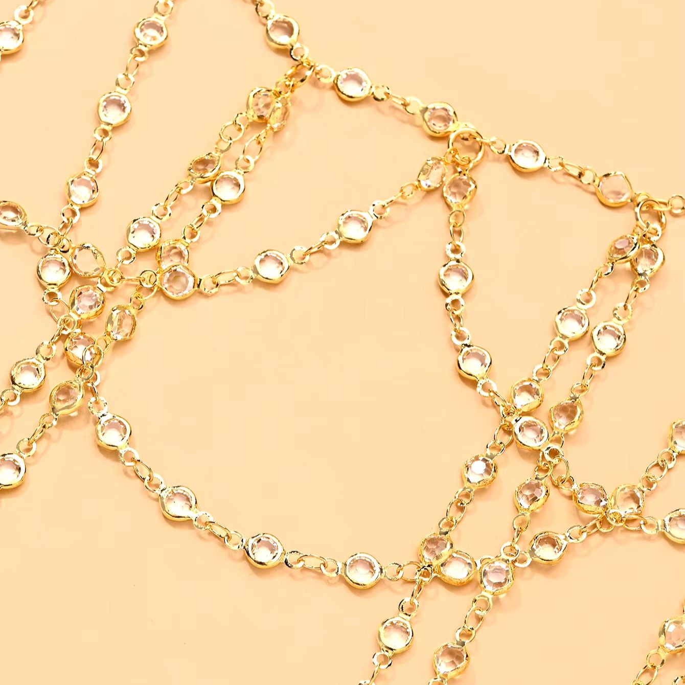 Złoty, posrebrzany, wielowarst – Body Jewelry For Women recenzja i cena