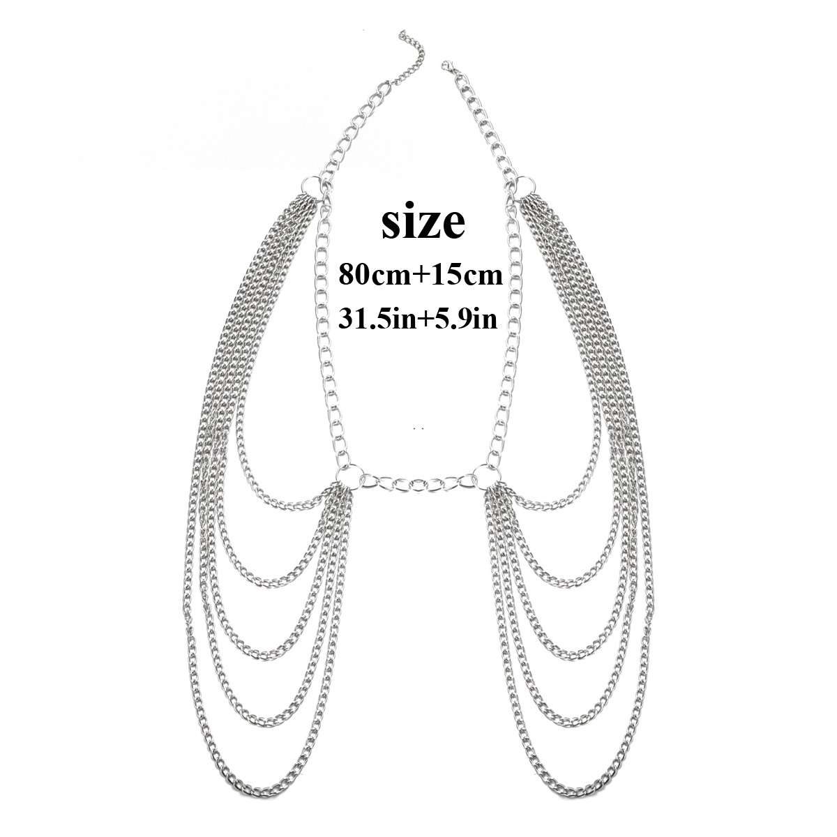 Metalowy łańcuszek w talii Wie – Body Jewelry Dress recenzja i cena