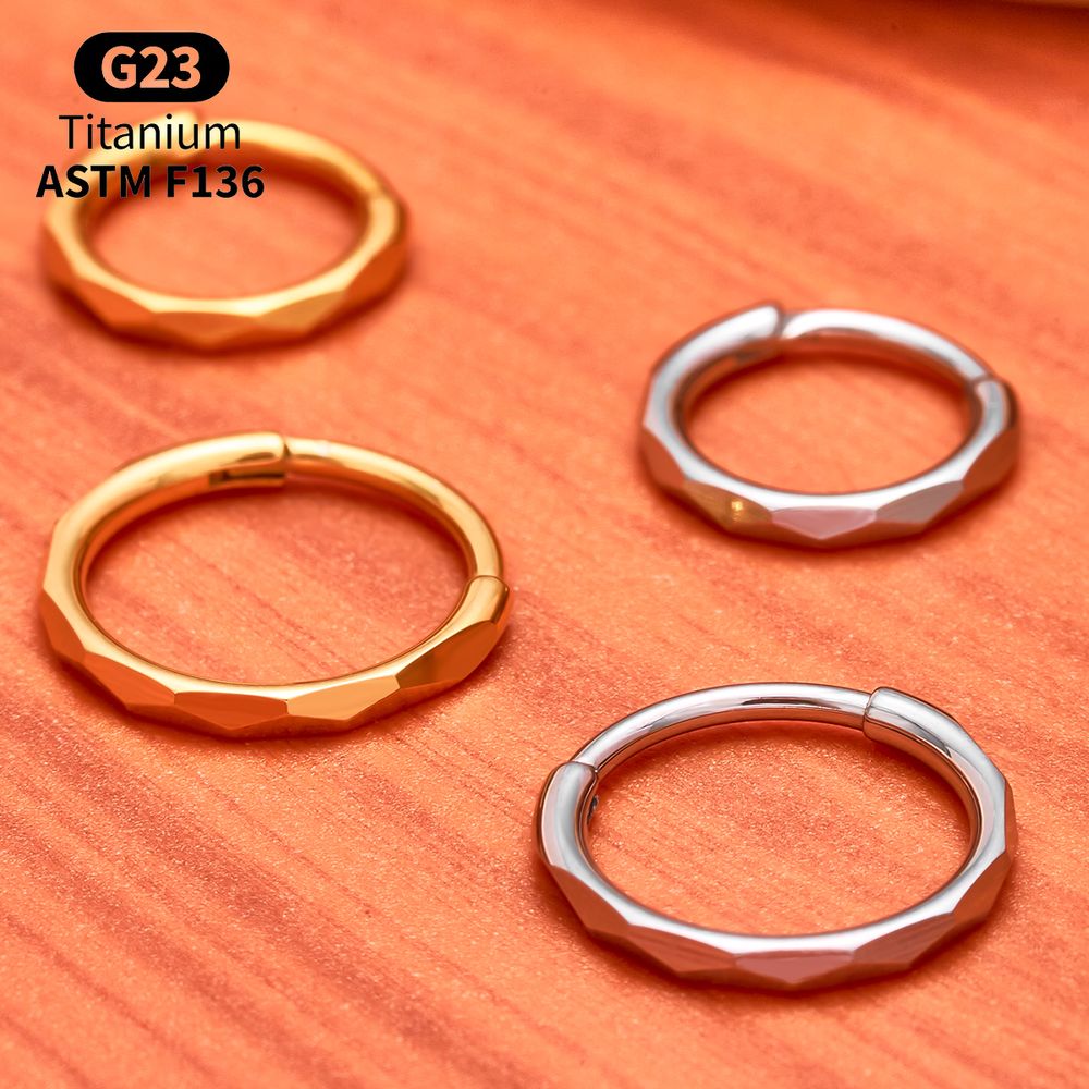 Kolczyk segmentowy z tytanu G2 – Septum Clicker Ring recenzja i cena