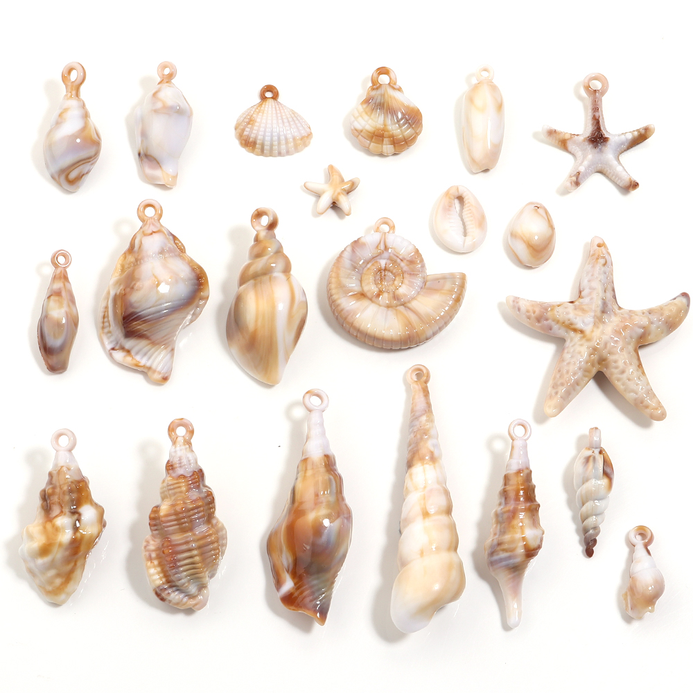 10-100 szt. Naturalne akrylowe – Body Jewelry Beach recenzja i cena