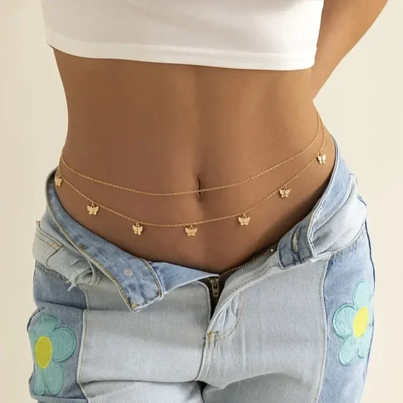 Nowy urok Seksowny dwuwarstwow – Body Jewelry For Women recenzja i cena