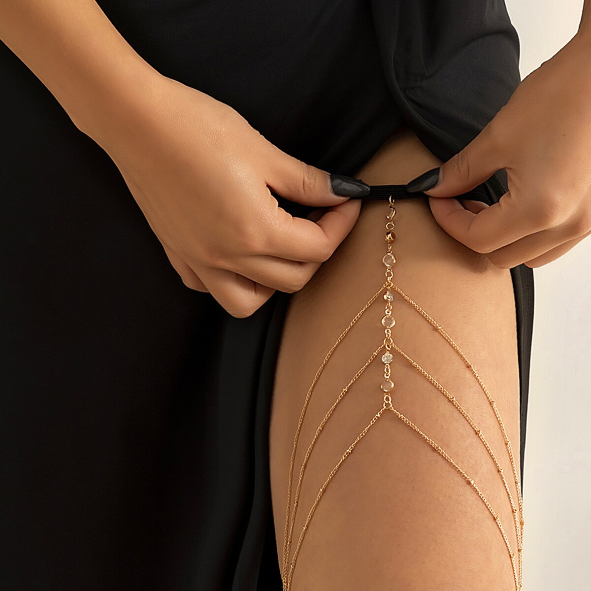 Boho elastyczna opaska kryszta – Body Jewelry In Bulk recenzja i cena