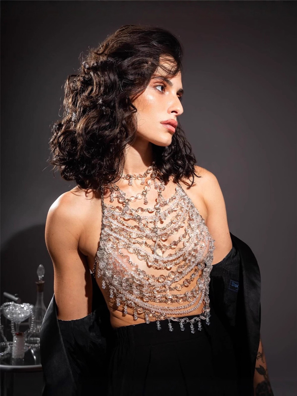 Ręcznie Robiona Kamizelka z Ko – Body Jewelry Vest recenzja i cena