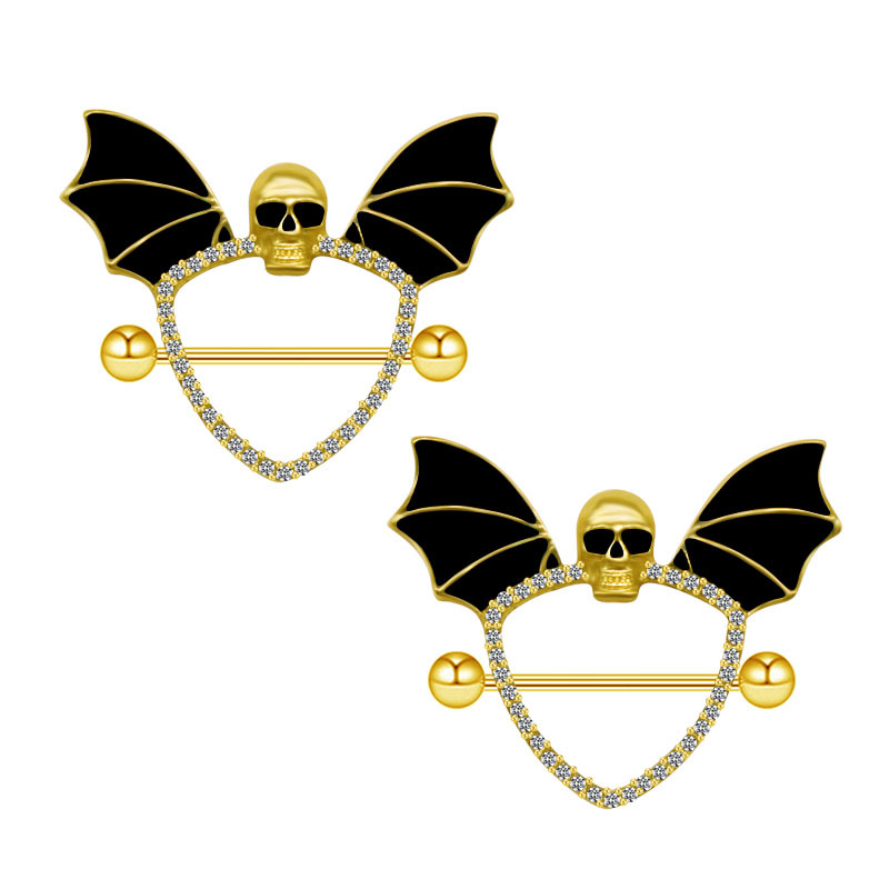 Bling Skull Wing nietoperz cza – Body Jewelry Quality recenzja i cena