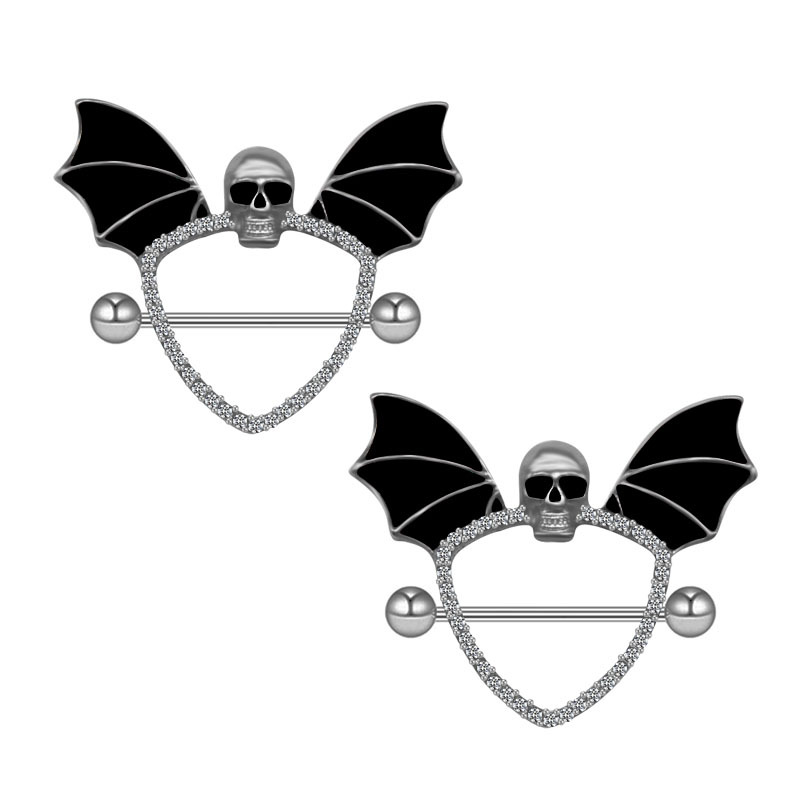 Bling Skull Wing nietoperz cza – Body Jewelry Quality recenzja i cena