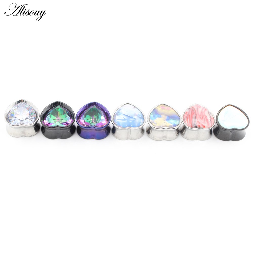 Alisouy 1 szt. 8-25mm Stal Nie – Body Jewelry Gauges recenzja i cena