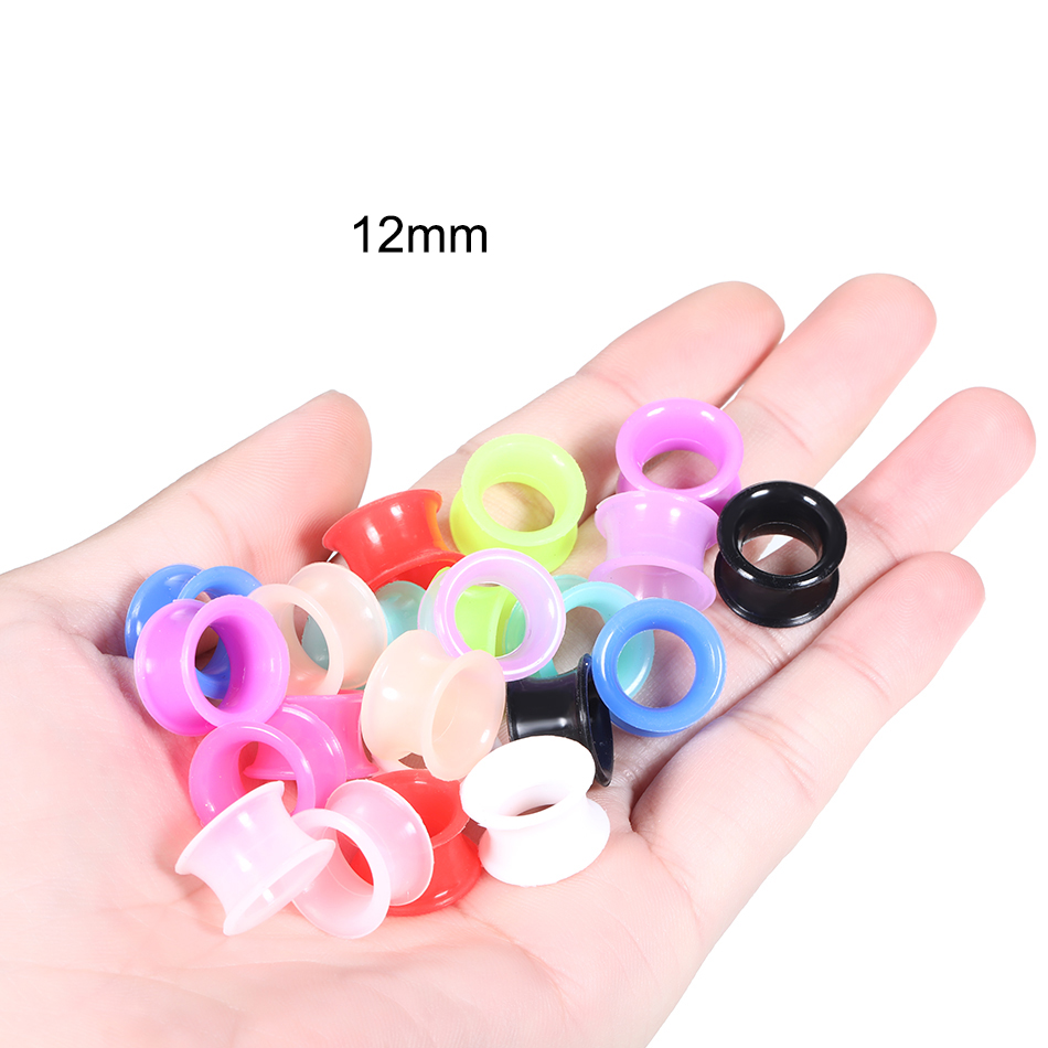 24 szt. Silikonowe rozpychacze – Body Jewelry Gauges recenzja i cena