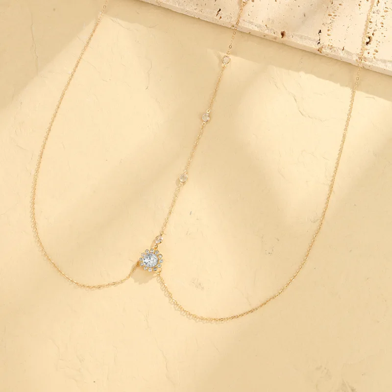 Minimalistyczny, delikatny łań – Body Jewelry For Backless Dress recenzja i cena