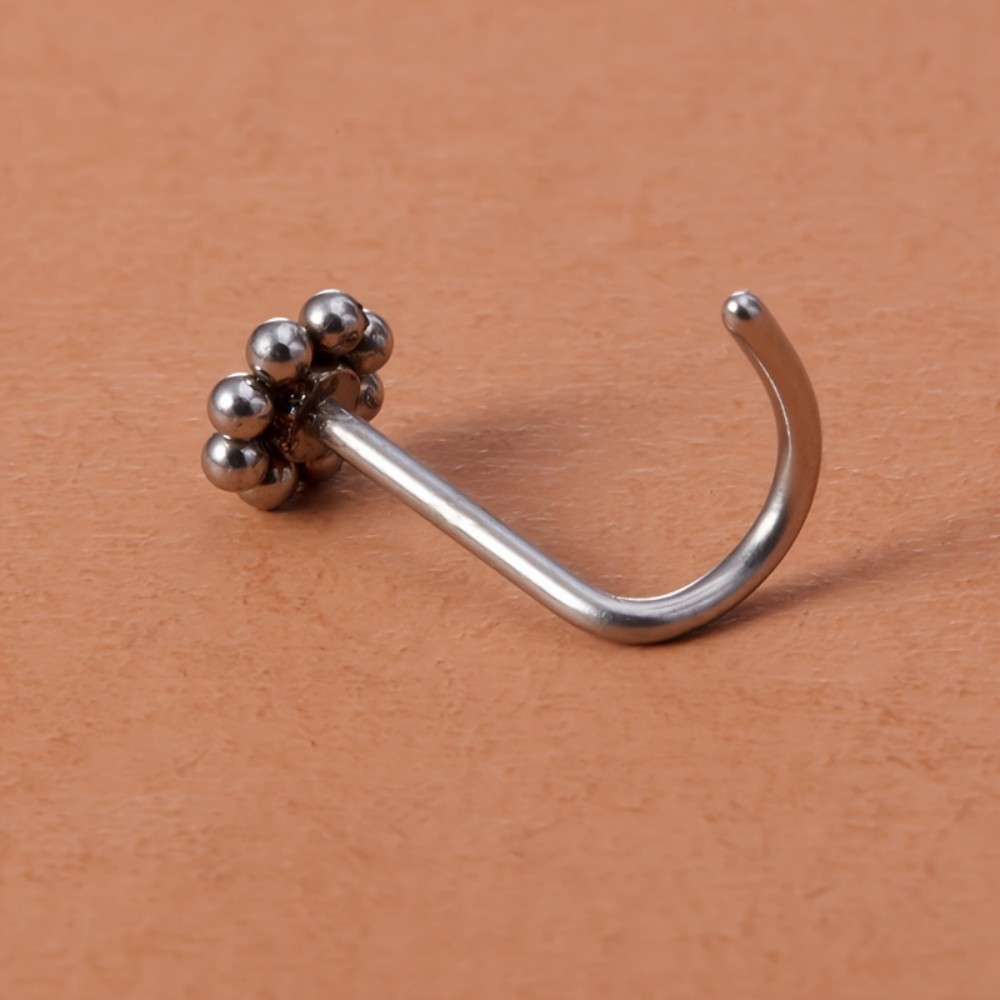 1 sztuk kwiatowego kształtu śr – Nostril Screw Pin recenzja i cena