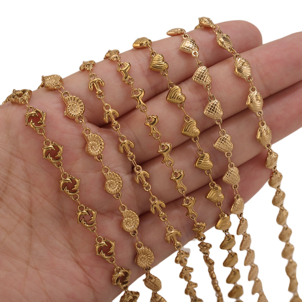 1M Złote Łańcuszki ze Stali Ni – Body Jewelry In Bulk recenzja i cena
