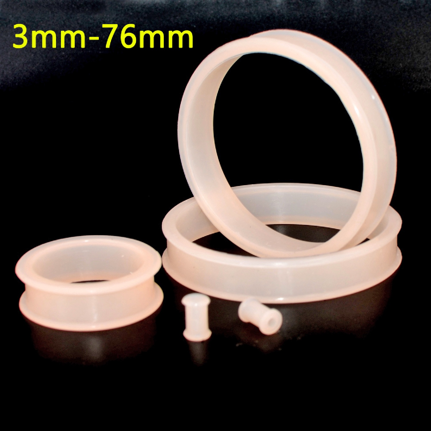 2 sztuk Supersize Elastyczny s – Body Jewelry Gauges recenzja i cena