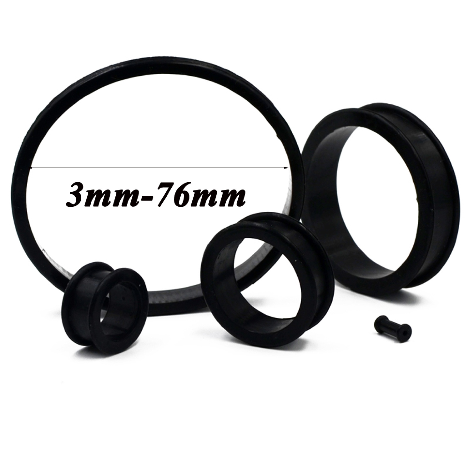 2 sztuk Supersize Elastyczny s – Body Jewelry Gauges recenzja i cena