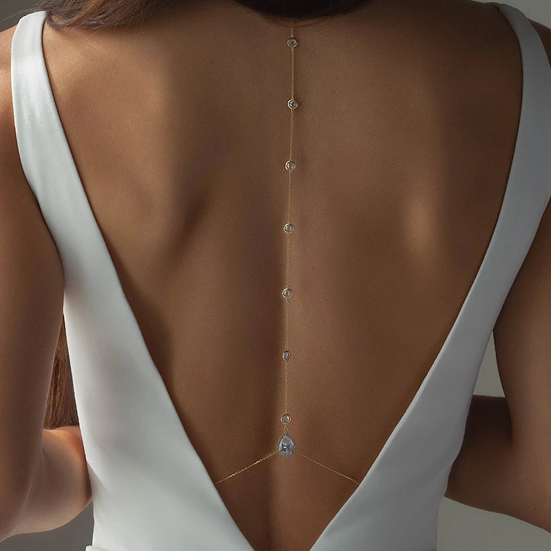 Nowa Gwiazda Łańcuszek na Plec – Body Jewelry For Backless Dress recenzja i cena