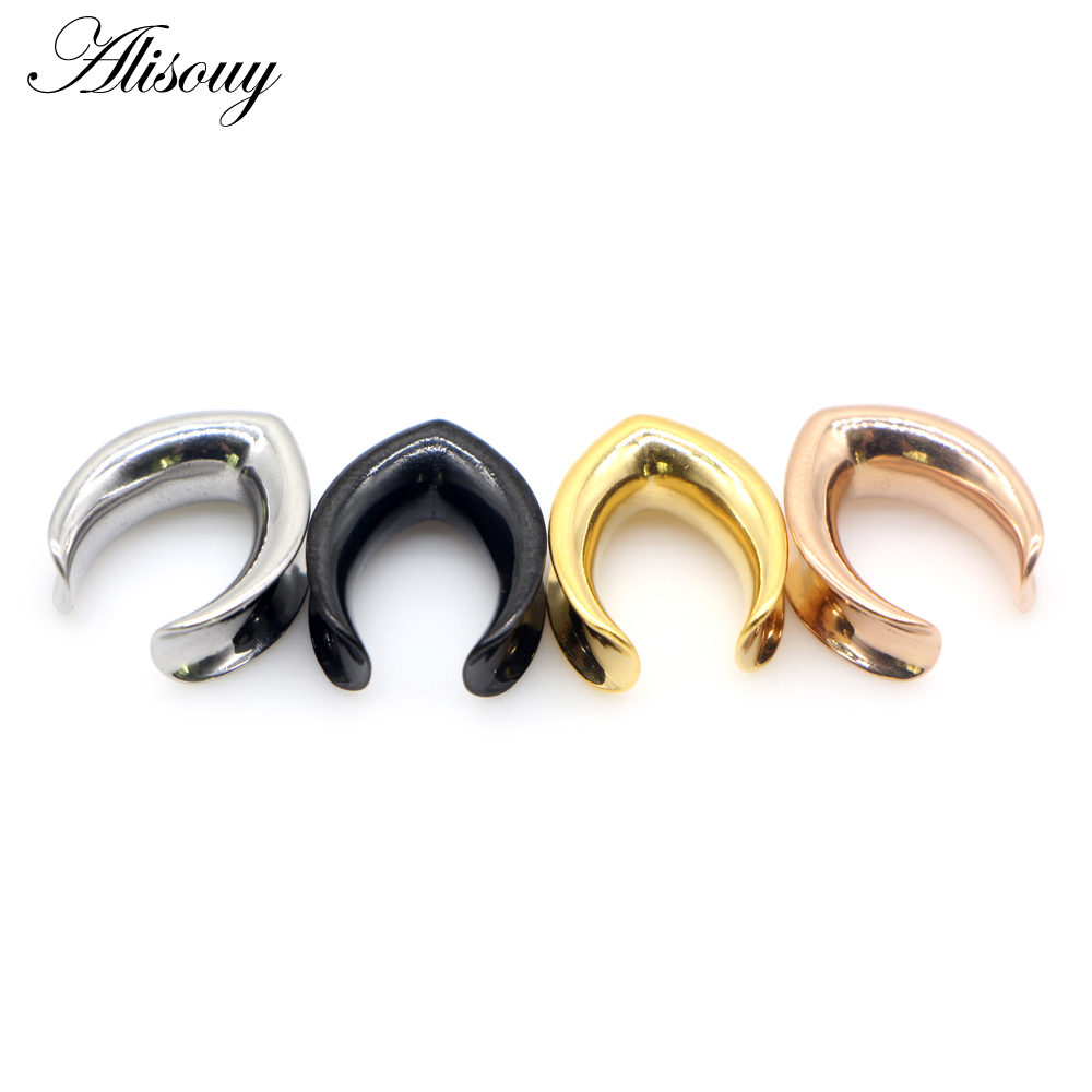 Alisouy 2 szt. 6mm-30mm Błyszc – Body Jewelry Gauges recenzja i cena