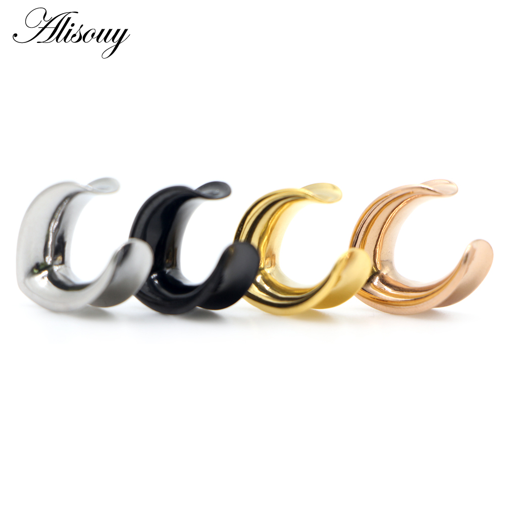 Alisouy 2 szt. 6mm-30mm Błyszc – Body Jewelry Gauges recenzja i cena