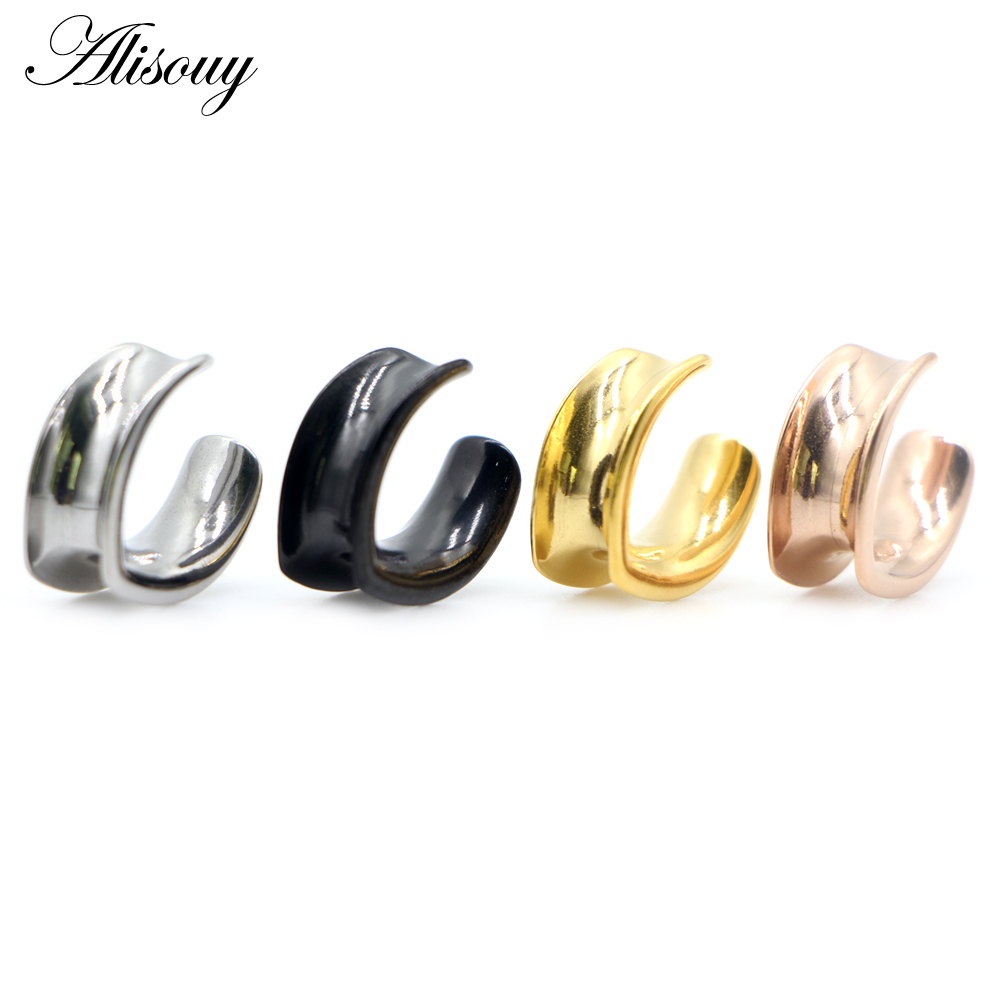Alisouy 2 szt. 6mm-30mm Błyszc – Body Jewelry Gauges recenzja i cena