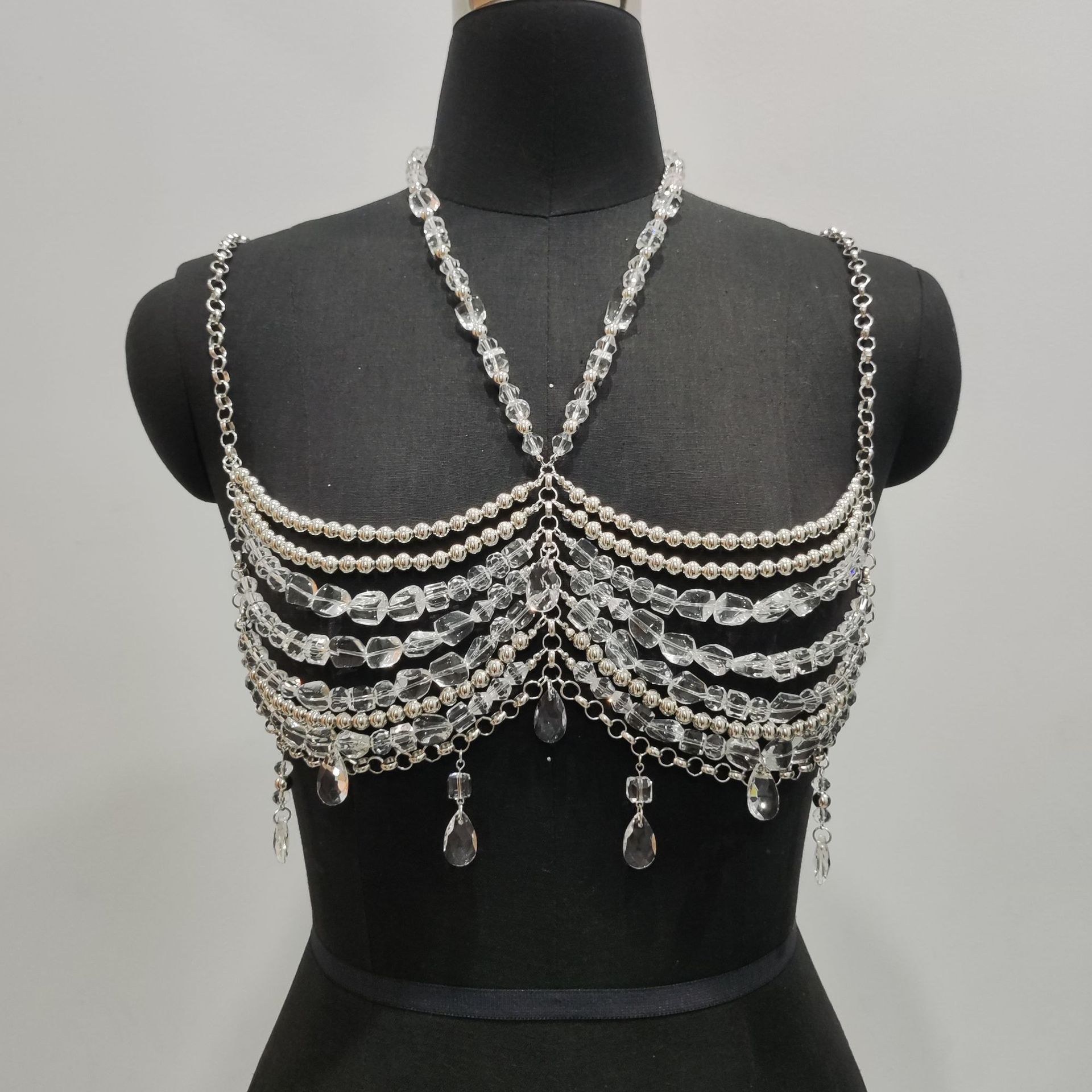 2025 ręcznie robione stroje na – Body Jewelry Vest recenzja i cena