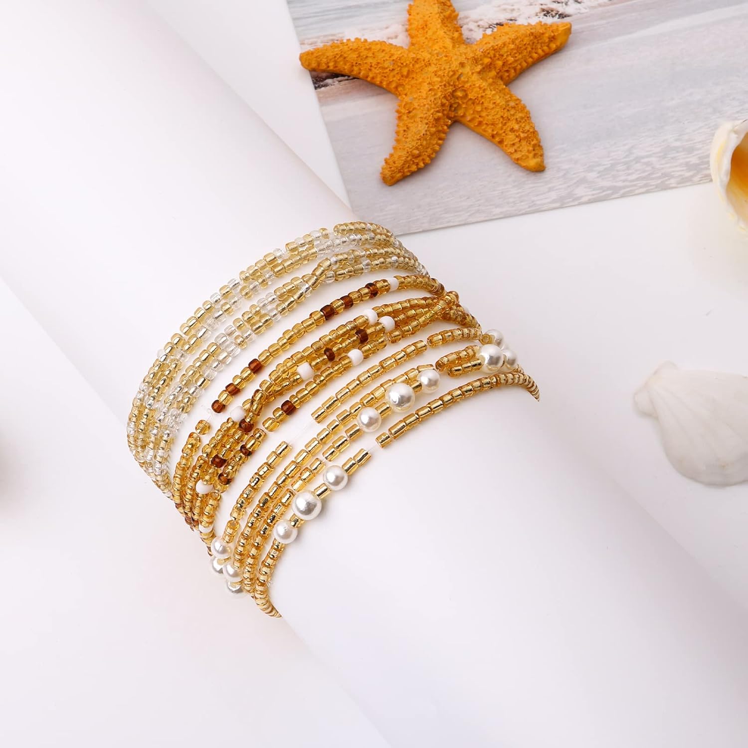 Koraliki na talię dla kobiet,  – Body Jewelry Beach recenzja i cena