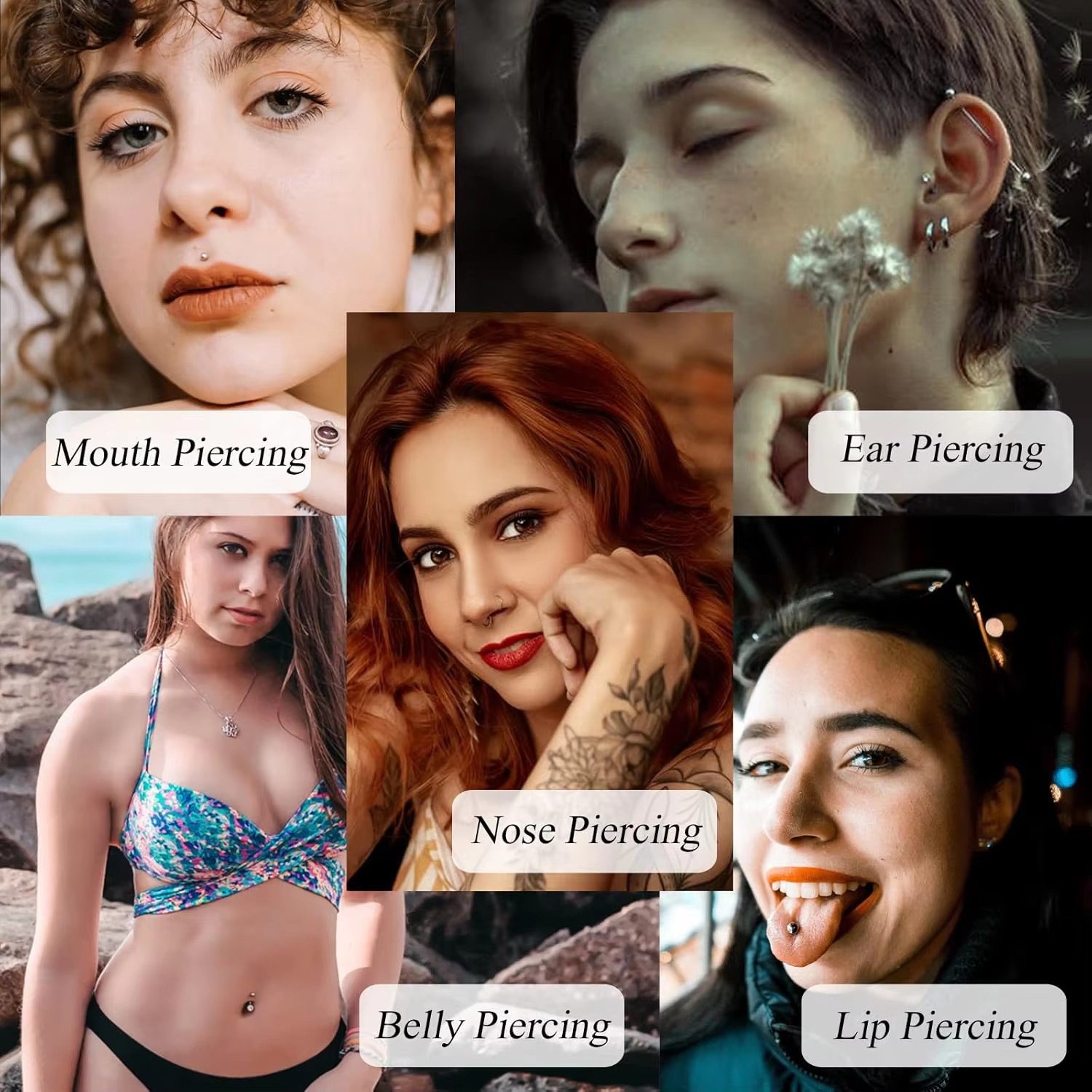 100/50/20/10 szt. Igły do pier – Body Jewelry Tool recenzja i cena