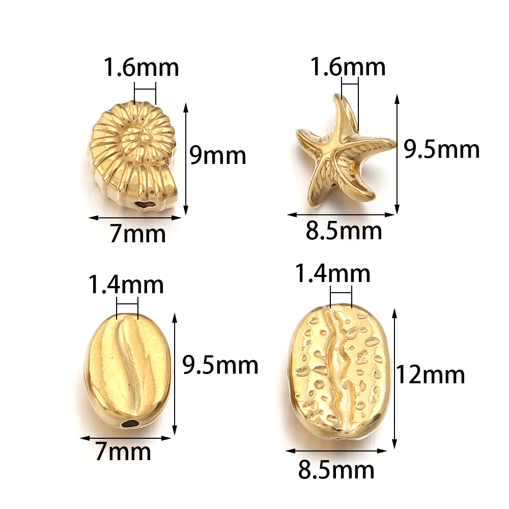 5 szt. Stal Nierdzewna Koralik – Body Jewelry Beach recenzja i cena