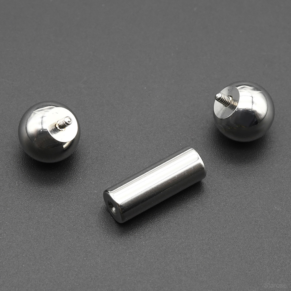 1Pc 12G-00G prosta sztanga ze  – Body Jewelry Gauges recenzja i cena