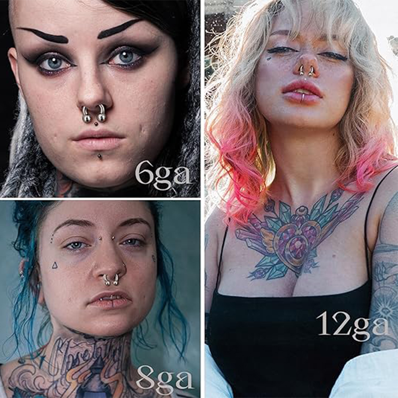 1 szt. 18G-00G Pierścień podko – Body Jewelry Gauges recenzja i cena