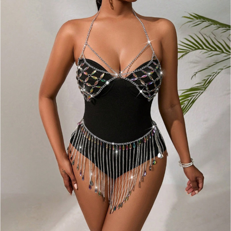 Damska biżuteria na ciało, sek – Body Jewelry Vest recenzja i cena