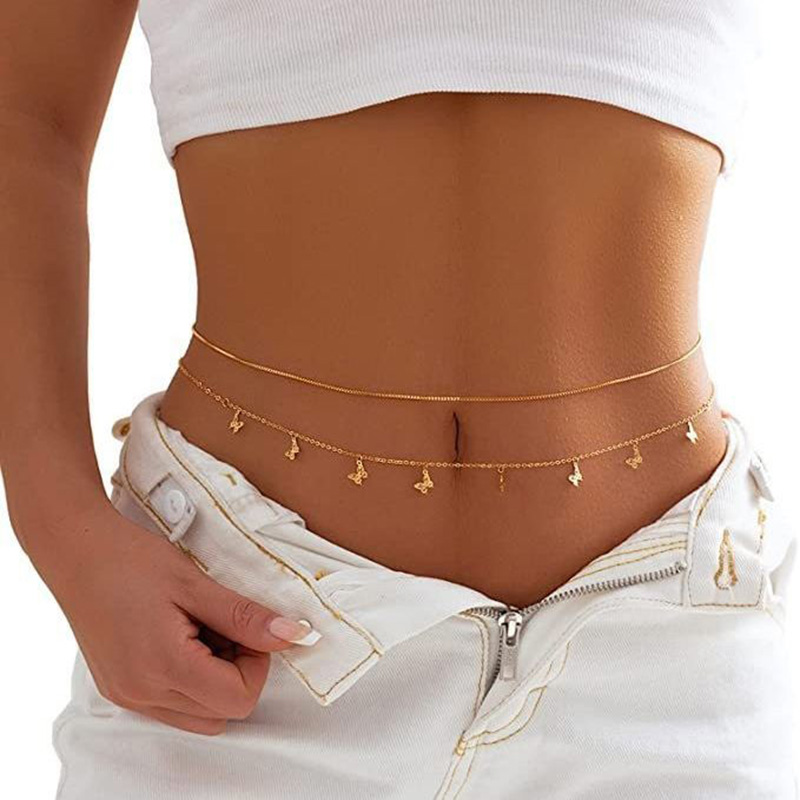 Moda prosta dwuwarstwowa koral – Body Jewelry Beach recenzja i cena