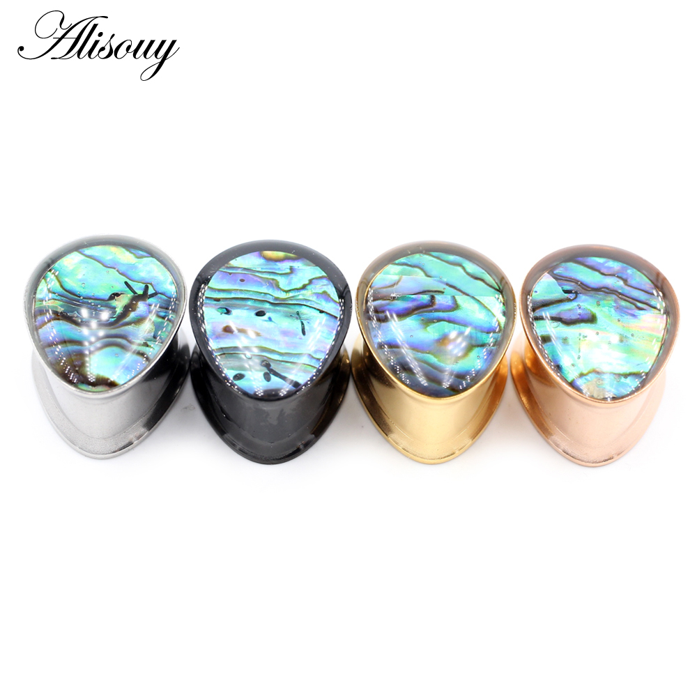 Alisouy 1pc 8-25mm stal nierdz – Body Jewelry Gauges recenzja i cena