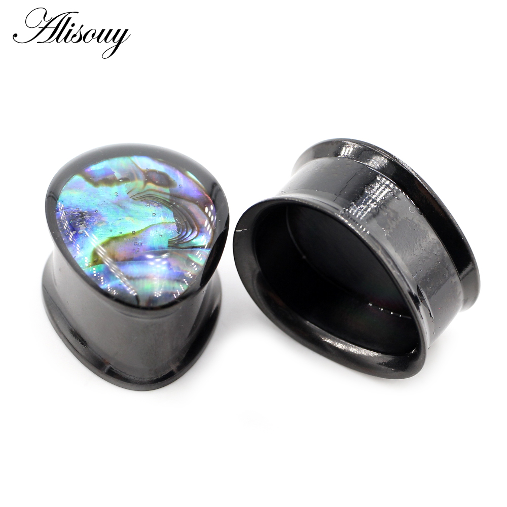 Alisouy 1pc 8-25mm stal nierdz – Body Jewelry Gauges recenzja i cena