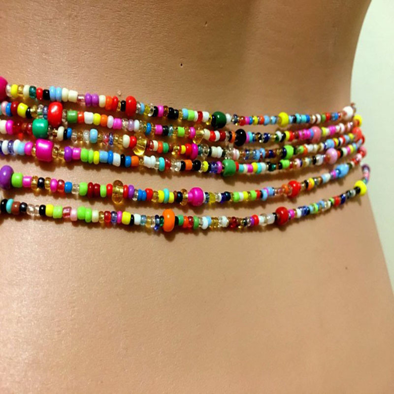 Kobiety z warstwowymi koralika – Body Jewelry For Women recenzja i cena